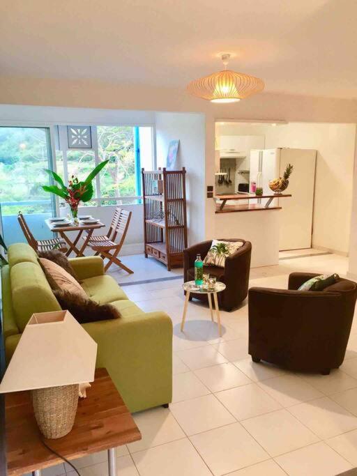 Appartement Hamo Tropical Piscine Proche Plage à Sainte-Anne Extérieur photo